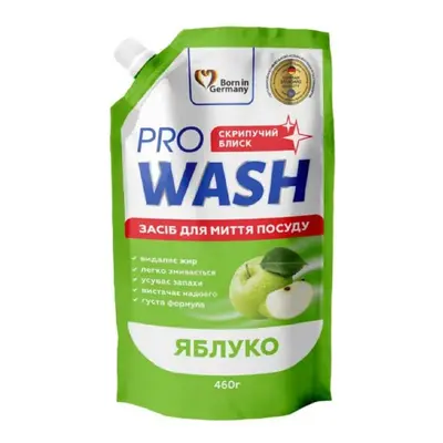 24 X 460ml PRO WASH Ripe Apple folyékony kézi mosogatószer utántöltő