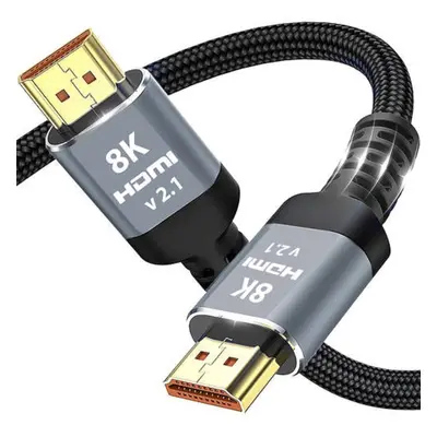 HDMI 2.1 kábel - 8K HDMI kábel - gubancmentes, 2 m (BB-19909)