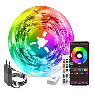 10m RGB Smart LED szalag – távirányítóval és mobilalkalmazásos vezérléssel (BBD) (G)