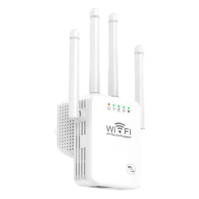 Vezeték nélküli jelerősítő – 4 antennás WIFI hatótávolság-bővítő 300 Mbps sebességgel, fejlett b