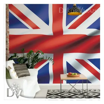 Fotótapéta - Nagy Britannia Uk Union Jack 3D zászló