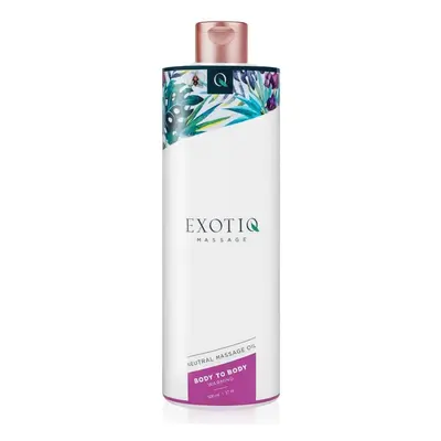 Exotiq Body To Body - melegítő masszázsolaj (500ml)