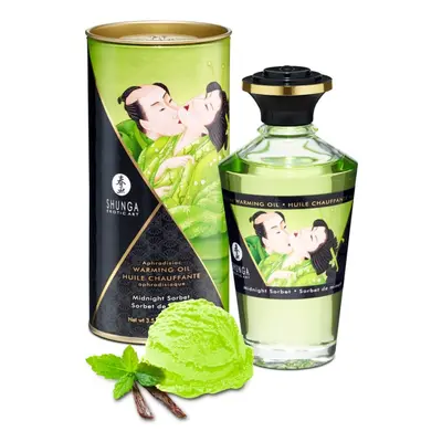 Shunga - melegítő hatású masszázsolaj - midnight sorbet (100ml)