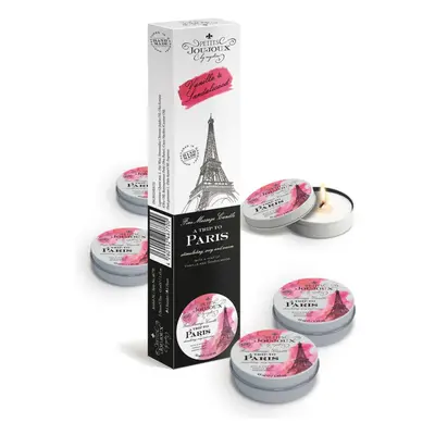 Petits Joujoux Paris - masszázsgyertya szett - vanília-szantálfa (5 x 43ml)