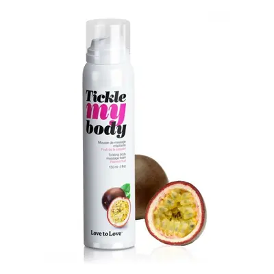 Tickle my body - masszázs hab - passion fruit (150ml)