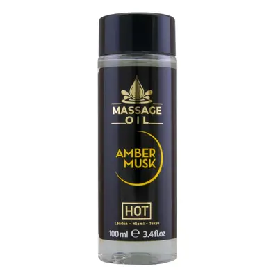 HOT bőrápoló masszázsolaj - borostyán pézsma (100ml)