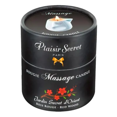 Plaisirs Secrets Red Wood - masszázsgyertya (80ml)