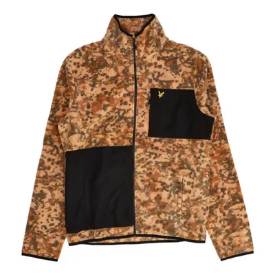 Lyle And Scott Earth print fleece Kabátok / Blézerek Barna