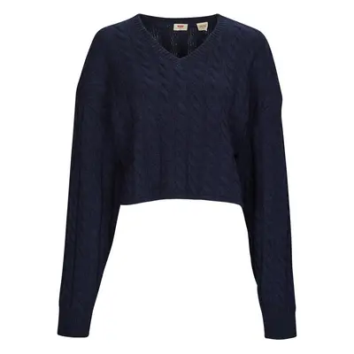 Levis RAE CROPPED SWEATER Pulóverek Kék