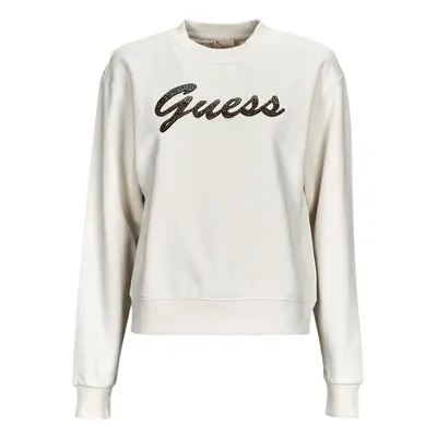 Guess CN GUESS SHINY SWEATSHIRT Pulóverek Fehér