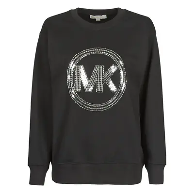 MICHAEL Michael Kors MK CRCL CLSC SWTSHRT Pulóverek Fekete