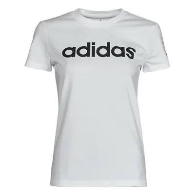 adidas LIN T-SHIRT Rövid ujjú pólók Fehér