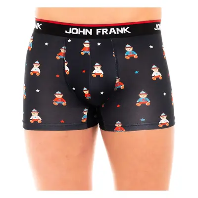 John Frank JFBD02-CHTEDDY-MULTICOLOR Boxerek Kék