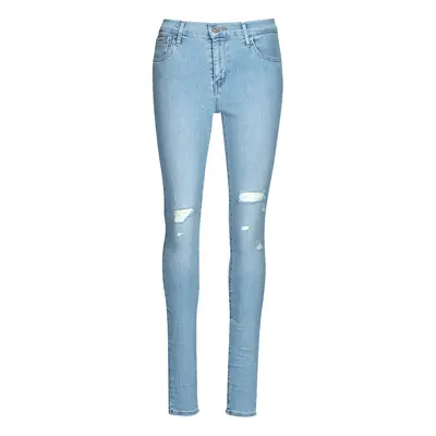 Levis 720 HIRISE SUPER SKINNY Skinny farmerek Kék