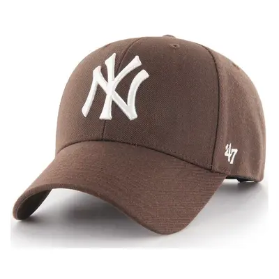 '47 Brand Cap mlb new york yankees mvp snapback Baseball sapkák Barna