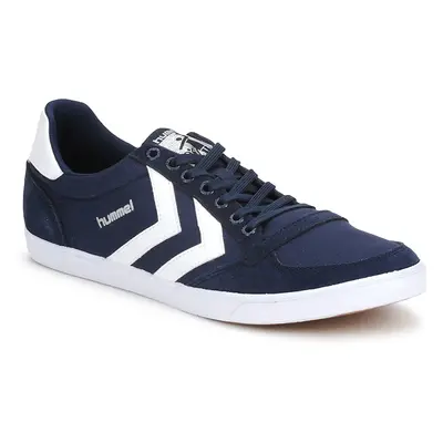 hummel TEN STAR LOW CANVAS Rövid szárú edzőcipők Kék