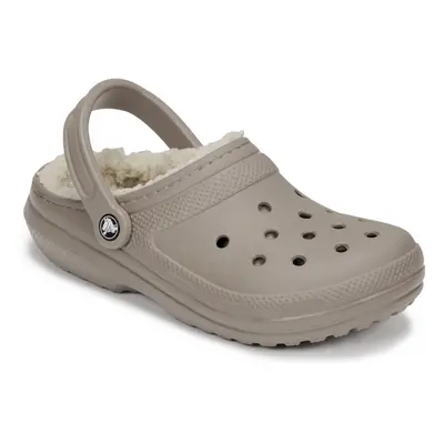 Crocs CLASSIC LINED CLOG Klumpák Bézs