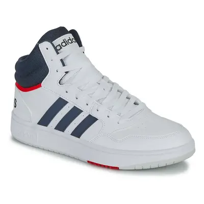 adidas HOOPS 3.0 MID Magas szárú edzőcipők Fehér