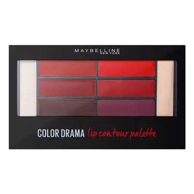 Maybelline New York Color Drama Lip Palette - 01 Crimson Vixen Szemfesték paletták Sokszínű