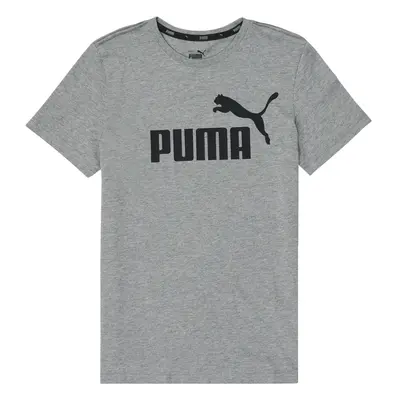 Puma ESSENTIAL LOGO TEE Rövid ujjú pólók Szürke