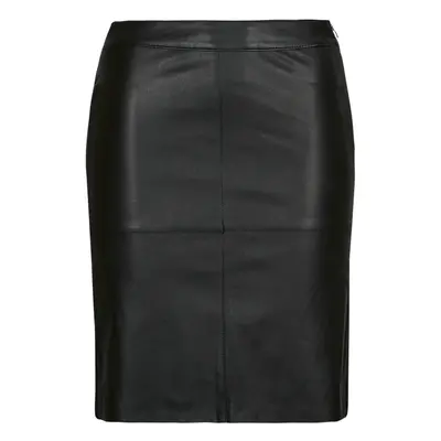 Vero Moda VMOLYMPIA HW SHORT PL SKIRT NOOS Szoknyák Fekete