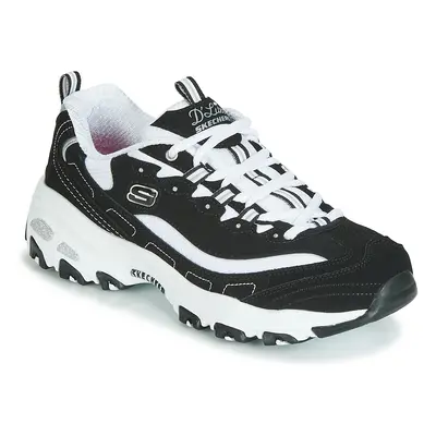 Skechers D'LITES Rövid szárú edzőcipők Fekete