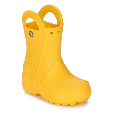 Crocs HANDLE IT RAIN BOOT KIDS Gumicsizmák Citromsárga