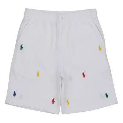 Polo Ralph Lauren PREPSTER SHT-SHORTS-ATHLETIC Rövidnadrágok Fehér