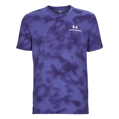 Under Armour Rush Energy Print SS Rövid ujjú pólók Tengerész