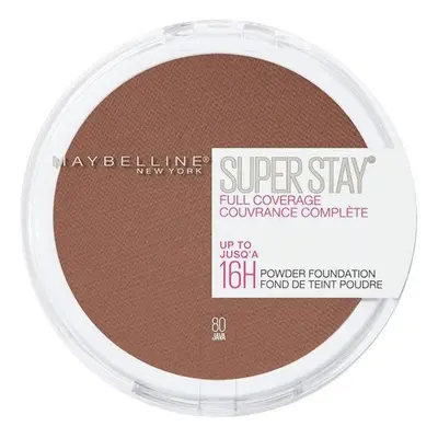 Maybelline New York Superstay 16H Powder Foundation - 80 Java Alapozók Barna