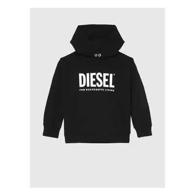 Diesel SDIVISION LOGO Pulóverek Fekete