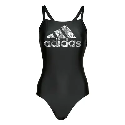 adidas BIG LOGO SUIT 1 részes fürdőruhák Fekete