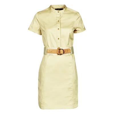 Lauren Ralph Lauren HILSHEN-SHORT SLEEVE-DAY DRESS Rövid ruhák Bézs