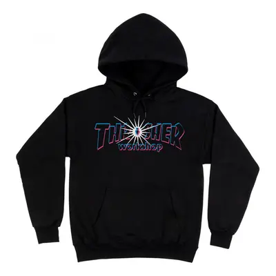 Thrasher Sweat x aws nova hood Pulóverek Fekete