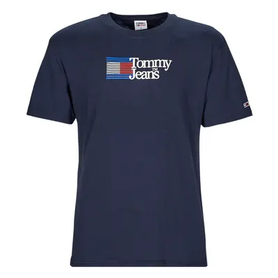 Tommy Jeans TJM CLSC RWB CHEST LOGO TEE Rövid ujjú pólók Tengerész