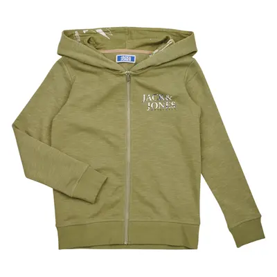 Jack & Jones JORCRAYON SWEAT ZIP HOOD Pulóverek Zöld