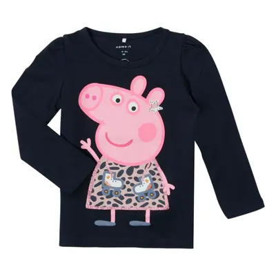 Name it NMFJIMINA PEPPAPIG Hosszú ujjú pólók Tengerész