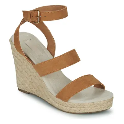 Only ONLAMELIA-16 WEDGE SANDAL Szandálok / Saruk Barna