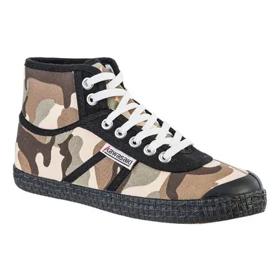 Kawasaki Camo Canvas Boot K202418 8885 Various Brown Divat edzőcipők Barna