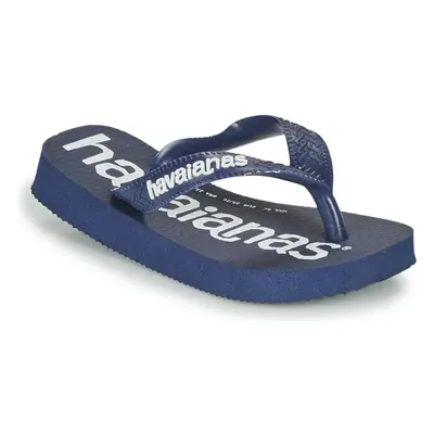 Havaianas TOP LOGOMANIA Lábujjközös papucsok Kék