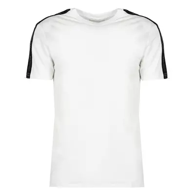 Les Hommes LF224100-0700-1009 | Round neck Rövid ujjú pólók Fehér