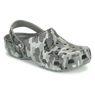 Crocs CLASSIC PRINTED CAMO CLOG Klumpák Szürke