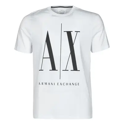 Armani Exchange HULO Rövid ujjú pólók Fehér