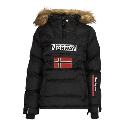 Geographical Norway BELANCOLIE Steppelt kabátok Fekete