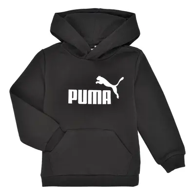 Puma ESSENTIAL BIG LOGO HOODIE Pulóverek Fekete