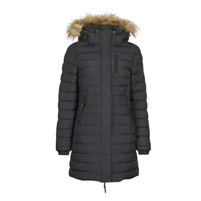 Superdry SUPER FUJI JACKET Steppelt kabátok Fekete