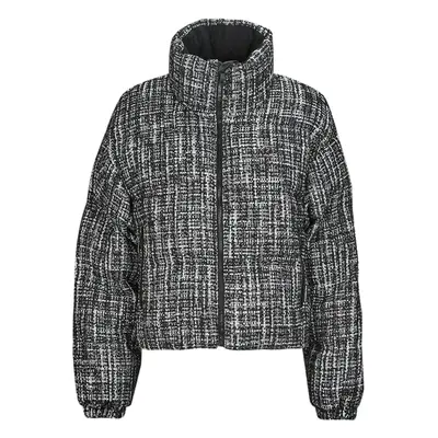 Karl Lagerfeld BOUCLE PUFFER JACKET Steppelt kabátok Fekete