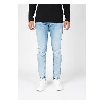 Pepe jeans PM206317WR42 | Callen Crop Nadrágok Kék