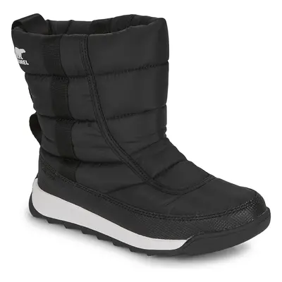 Sorel YOUTH WHITNEY II PUFFY MID WP Hótaposók Fekete