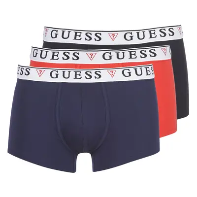 Guess BRIAN BOXER TRUNK PACK X4 Boxerek Fekete